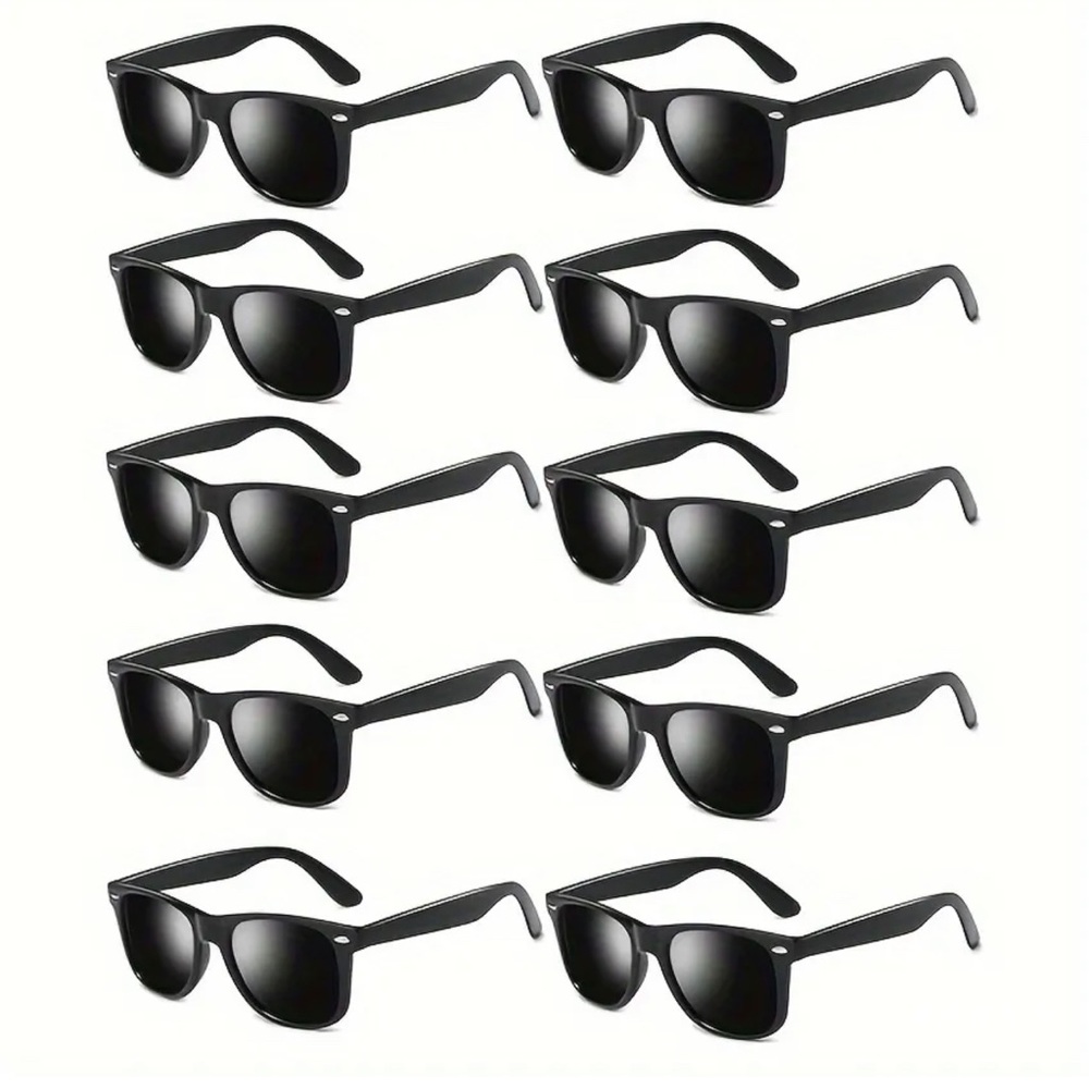 10pcs, Vintage Retro Sunglasses